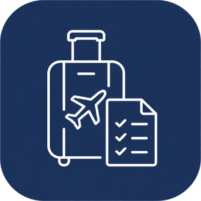 Pre-departure icon