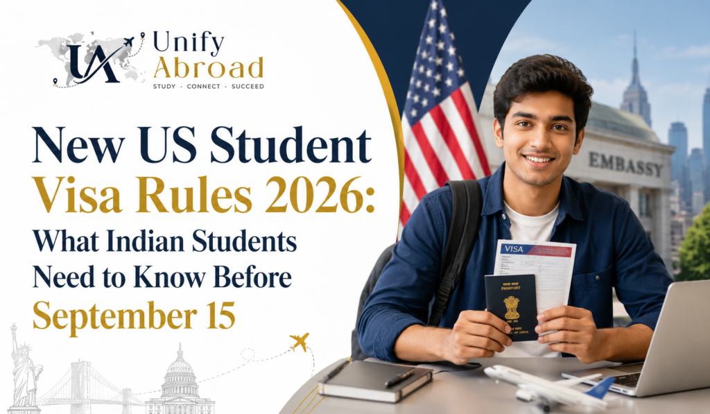New US Student Visa Rules 2026: What Indian Students Need to Know Before September 15